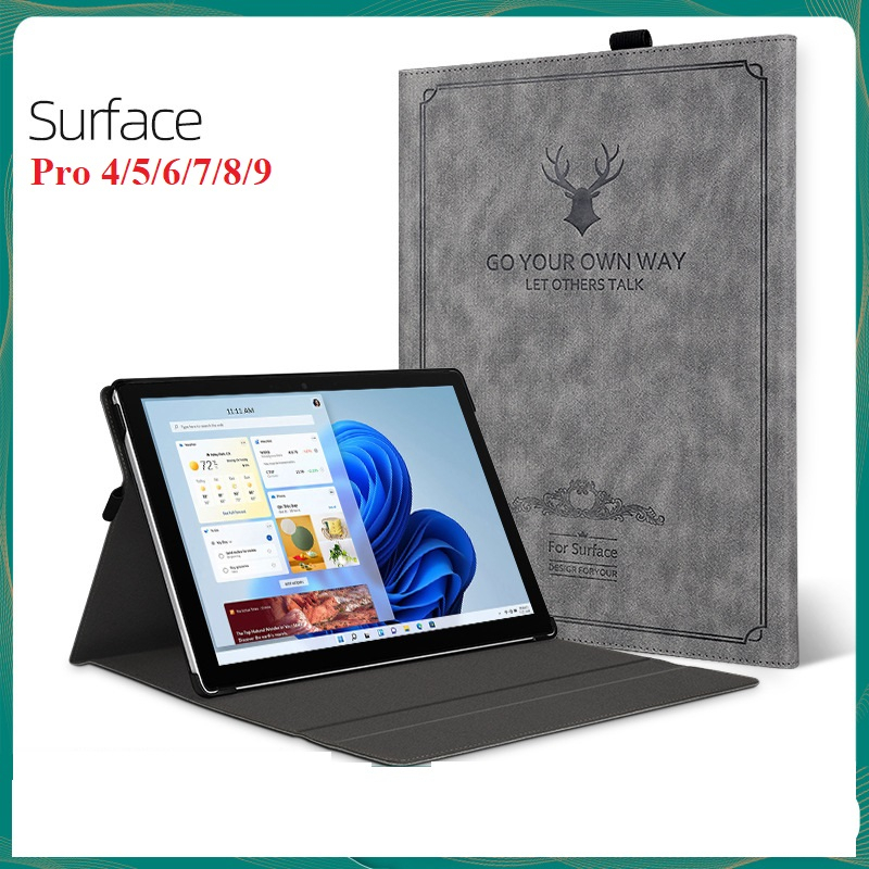 Bao da cao cấp cho Surface Go1,2,3 Surface pro 4,5,6,7,Surface Pro8