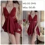 Váy Ngủ Lụa Ren Cánh Bướm Kèm Mút Mỏng Sexy Gợi Cảm Tặng Quần Chip Lọt Khe Mẫu Bán Chạy