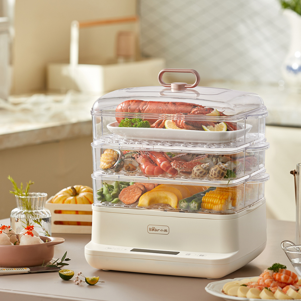 Ảnh Nồi hấp đa năng 12 Lít Bear DZG-CA2D1 - Hàng Chính Hãng 2