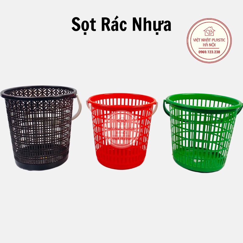 Thùng đựng rác, sọt rác nhựa, sọt đựng rác Việt Nhật 5147 | Shopee Việt Nam