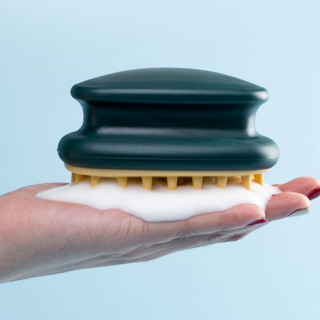 Lược gội đầu massage da đầu silicon cao cấp, dụng cụ gội tẩy tế bào chết, sạch gàu giảm rụng.