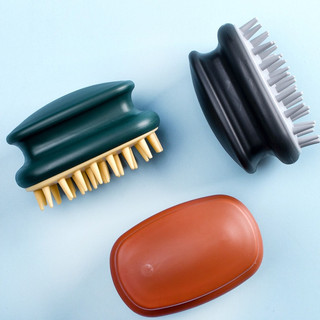 Lược gội đầu massage da đầu silicon cao cấp, dụng cụ gội tẩy tế bào chết, sạch gàu giảm rụng.