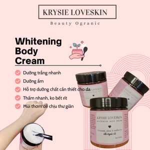 Kem Body Trắng Da Dưỡng Ẩm An Toàn Krysie Loveskin