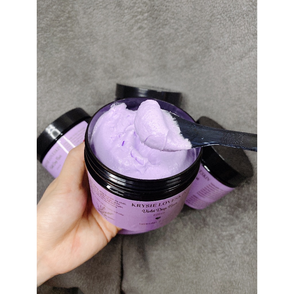 Kem Tẩy Tế Bào Chết Sạch Sâu Lavender Krysie Loveskin