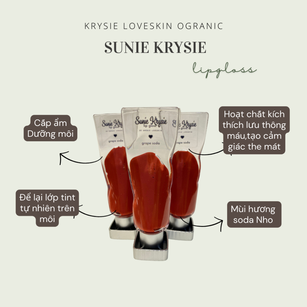 Son Dưỡng Bóng Làm Đầy Môi Krysie Loveskin