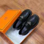 Giày Moca Nữ Khóa Tam Giác Bạc Chất Da Mềm Đế Cao 4-5cm Fullbox
