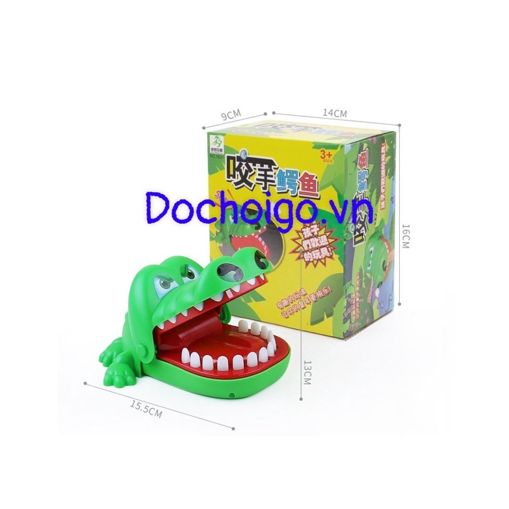 Đồ chơi khám răng cá sấu loại TO cho bé, đồ chơi giải trí