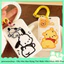 Dây Móc Bao Đựng Thẻ Nhân Viên Dọc Nhựa ABS Phong Cách Nhân Vật Hoạt Hình Cat Dog Sanrio Animal