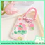Dây Móc Bao Đựng Thẻ Nhân Viên Dọc Nhựa ABS Phong Cách Nhân Vật Hoạt Hình Cat Dog Sanrio Animal