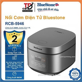 Nồi cơm điện tử BlueStone 1.5 lít RCB-5946 Chính Hãng trưng bày,LÒNG chống dính bền tốt bảo hành 12t