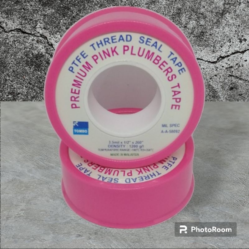 Keo lụa, băng tan dùng ở nhiệt độ cao đến 260'C-PREMIUM PINK PLUMBERS ...