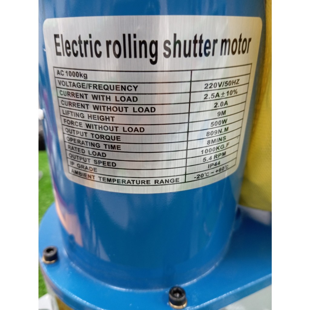Bộ motor cửa cuốn Nice Chen AC1000kg (Motor + hộp điều khiển + lắc)