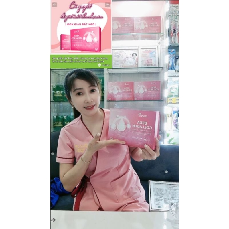 (CỬA HÀNG CHÍNH HÃNG )COLAGEN BENA CÔNG TY GANA 30 GÓI Shopee Việt Nam