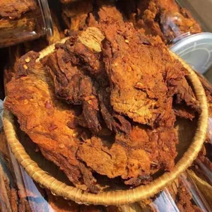 Khô Bò Giòn Miếng Lớn Hồng Ngự Thanh Chì 500Gr | Khô Bò Hồng Ngự