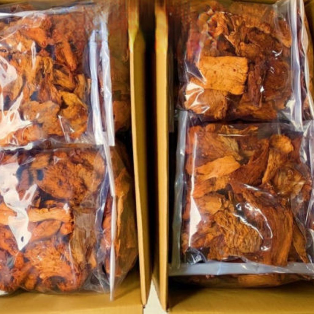 Khô Bò Giòn Miếng Lớn Hồng Ngự Thanh Chì 500Gr | Khô Bò Hồng Ngự