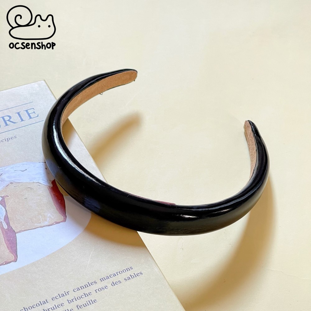 Bờm da trơn màu bản nhỏ (2cm)