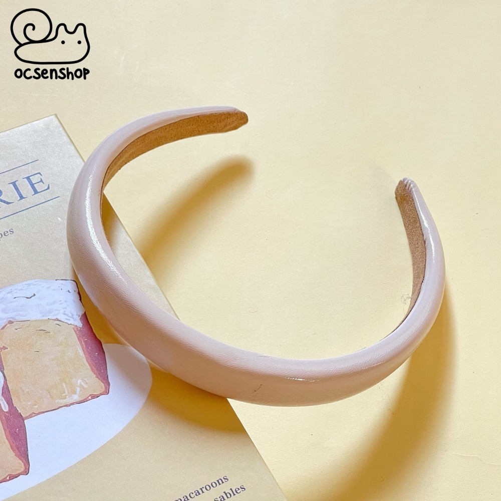Bờm da trơn màu bản nhỏ (2cm)