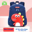 Balo khủng long ZM Baby Cho Bé Trai Bé Gái Mầm Non Mẫu Giáo 2-5 tuổi chất liệu đẹp