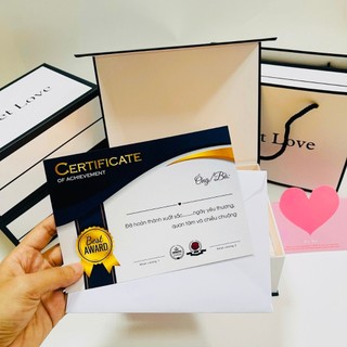 (Tặng Kèm Chứng Chỉ Tình Yêu) Combo quà tặng giáng sinh, sinh nhật, ngày lễ đặc biệt đầy đủ phụ kiện kèm nước hoa và son