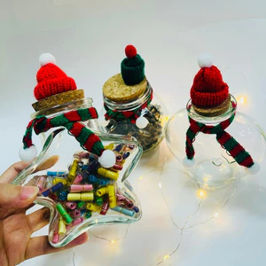 Lọ chữa lành quà tặng noel xinh xắn, đáng yêu