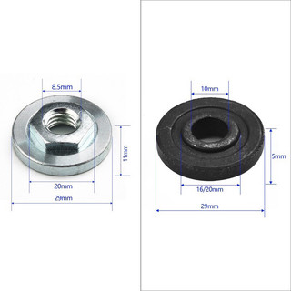 Set Bộ Đai Ốc Lục Giác Thay Thế Cho Máy Mài Góc Chất Lượng Cao - Đồng tiền lục giác
