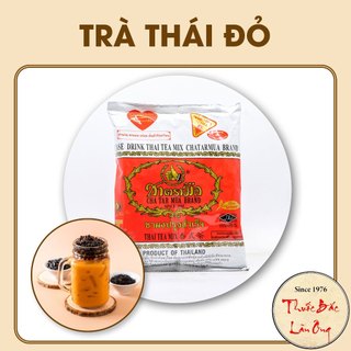 Trà thái đỏ 100g,  nguyên liệu làm trà sữa Thái Lan, có tách bán lẻ - Lãn Ông