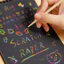 Sổ Tay Ma Thuật Sổ SCRATCH NOTE, Sổ Cạo Cầu Vồng TOMI 188