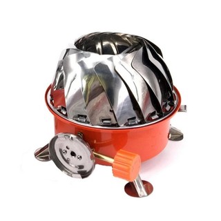 Bếp Ga Mini Camping Chống Gió, Gấp Gọn Tiện Dùng Cho Giã Ngoại Du Lịch (hàng tốt)