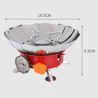 Bếp Ga Mini Camping Chống Gió, Gấp Gọn Tiện Dùng Cho Giã Ngoại Du Lịch (hàng tốt)