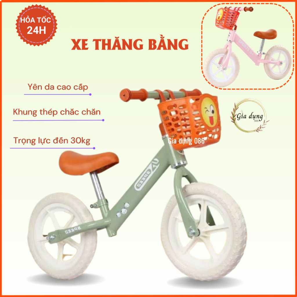 Xe Thăng Bằng Cho Bé Có Giọ ⛔HỎA TỐC⛔ Xe Chòi Chân 2 Bánh Cao Cấp ...