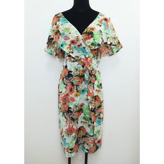 Đầm midi chiffon R&M Richards