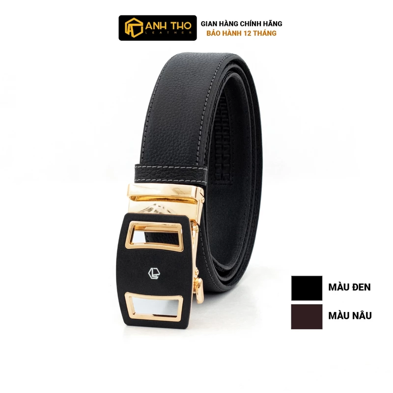 Thắt lưng da bò M2T4-14 | Anh Tho Leather — ảnh 1