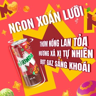 [SALE 15.7] Thùng Nước Ngọt Giải Khát Có Gaz Mirinda Xá Xị (320ml/lon)