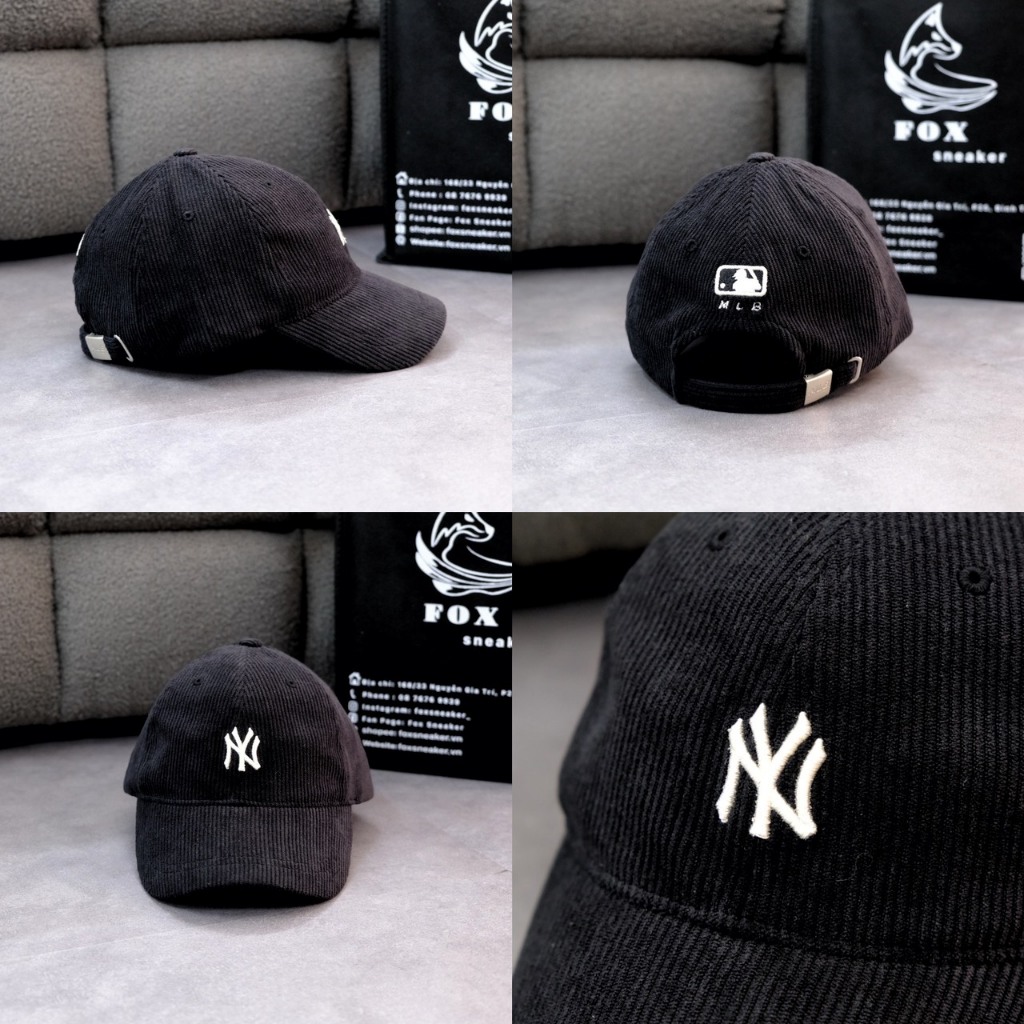 Mũ Nón MLB Nhung Tăm Hàng Chính Hãng | Fox Sneaker | Shopee Việt Nam