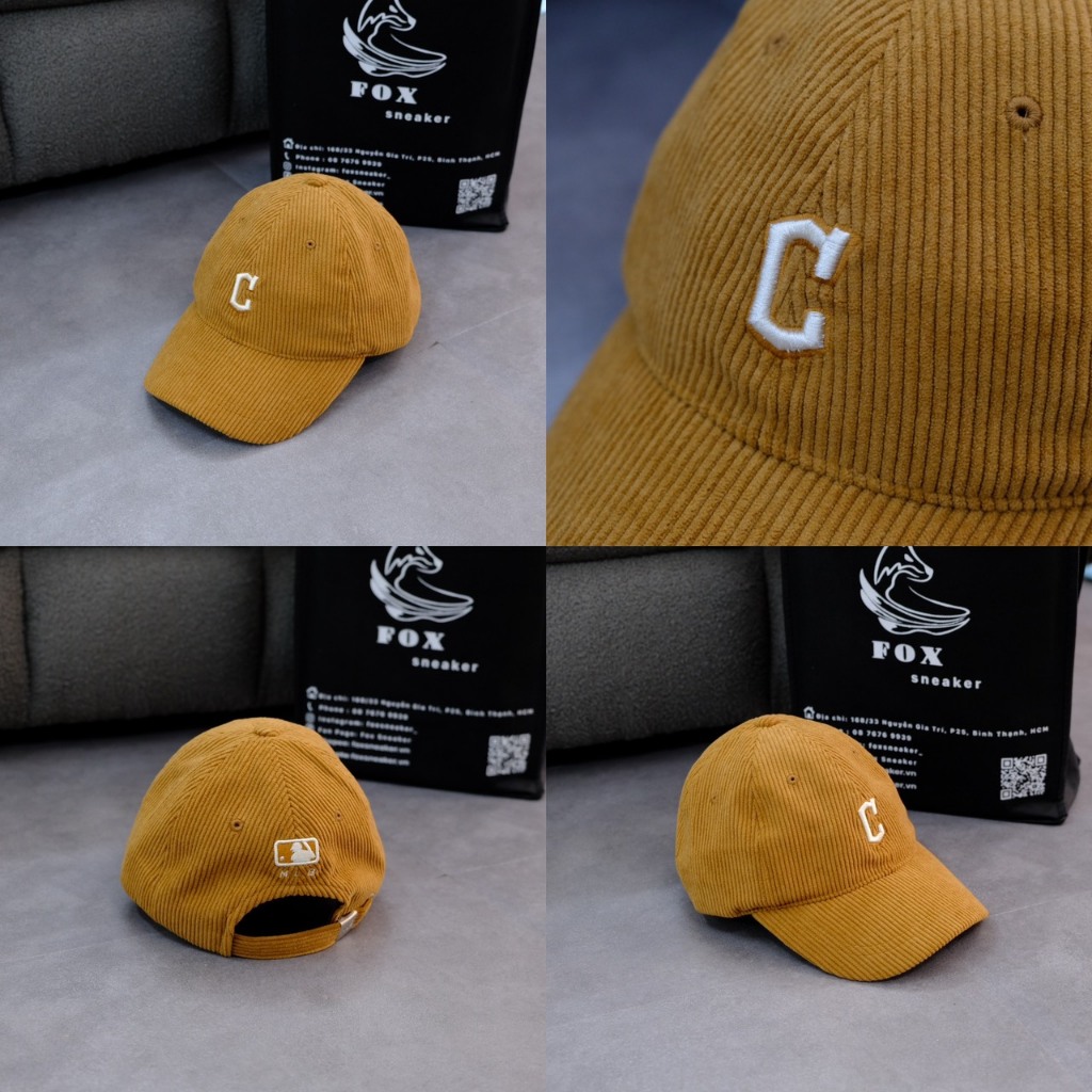 Mũ Nón MLB Nhung Tăm Hàng Chính Hãng | Fox Sneaker | Shopee Việt Nam