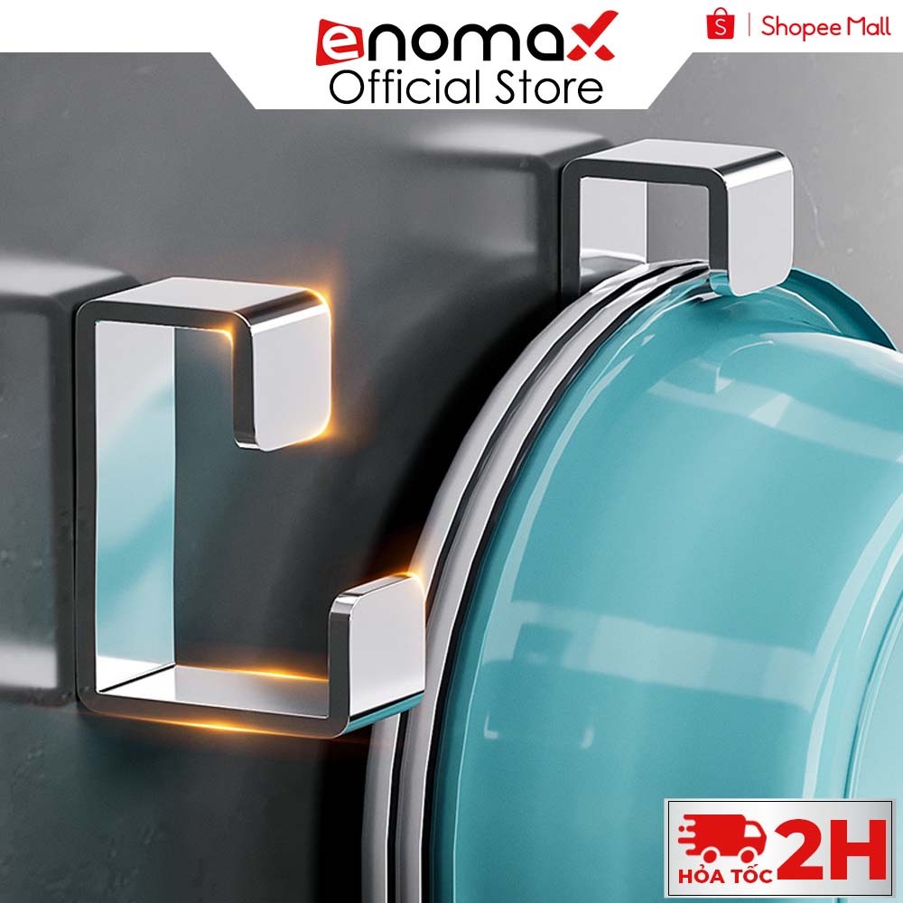 Móc treo Enomax treo thau, chậu, rổ, chất liệu nhôm hàng không chống gỉ ...