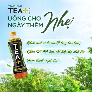 [SALE 15.7] Thùng 24 Chai Trà Ô long Tea+ (320 ml/chai)