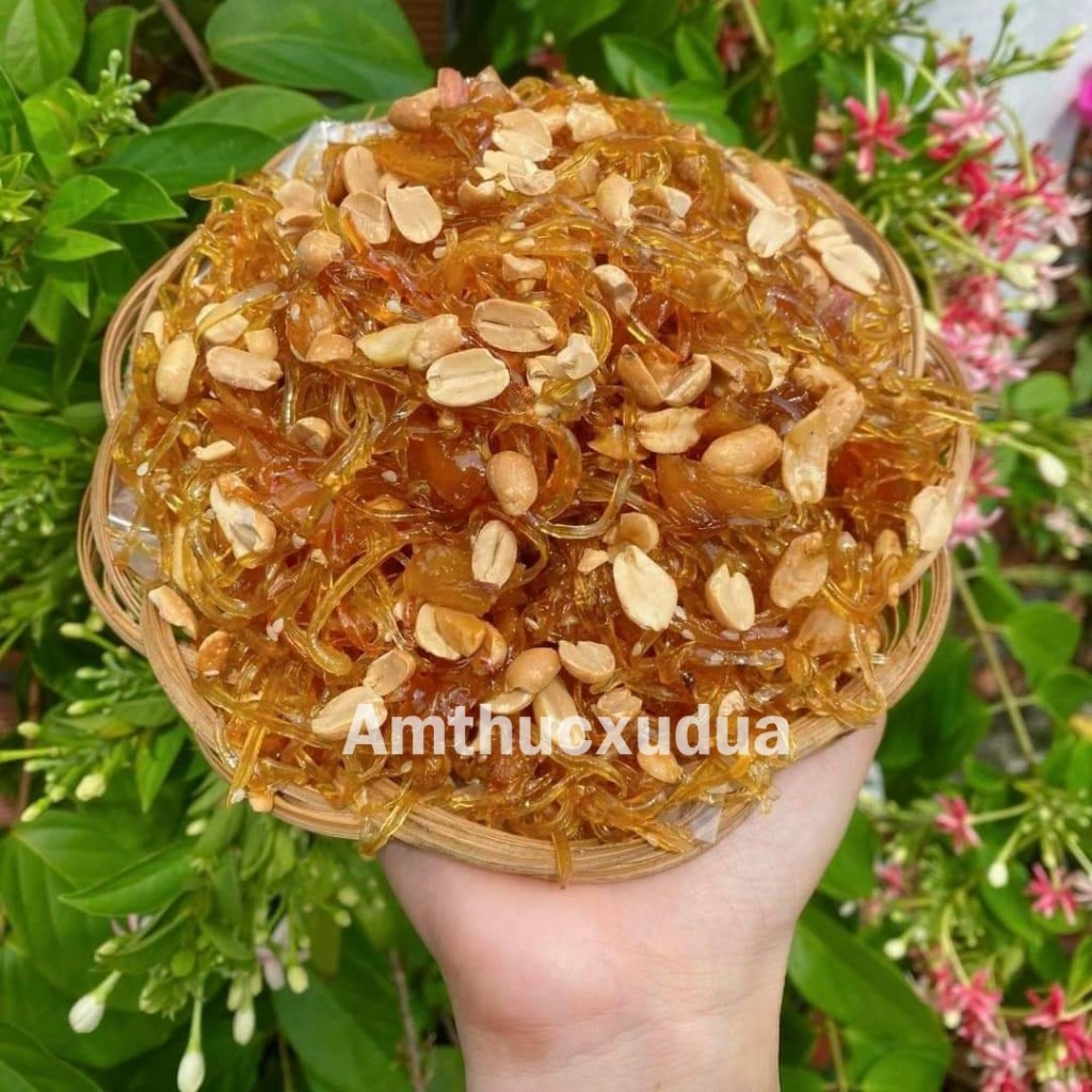 ( VỊ QUÊ) 500GR MỨT GỪNG SỢI DẺO - ĐẶC SẢN BẾN TRE SHOP