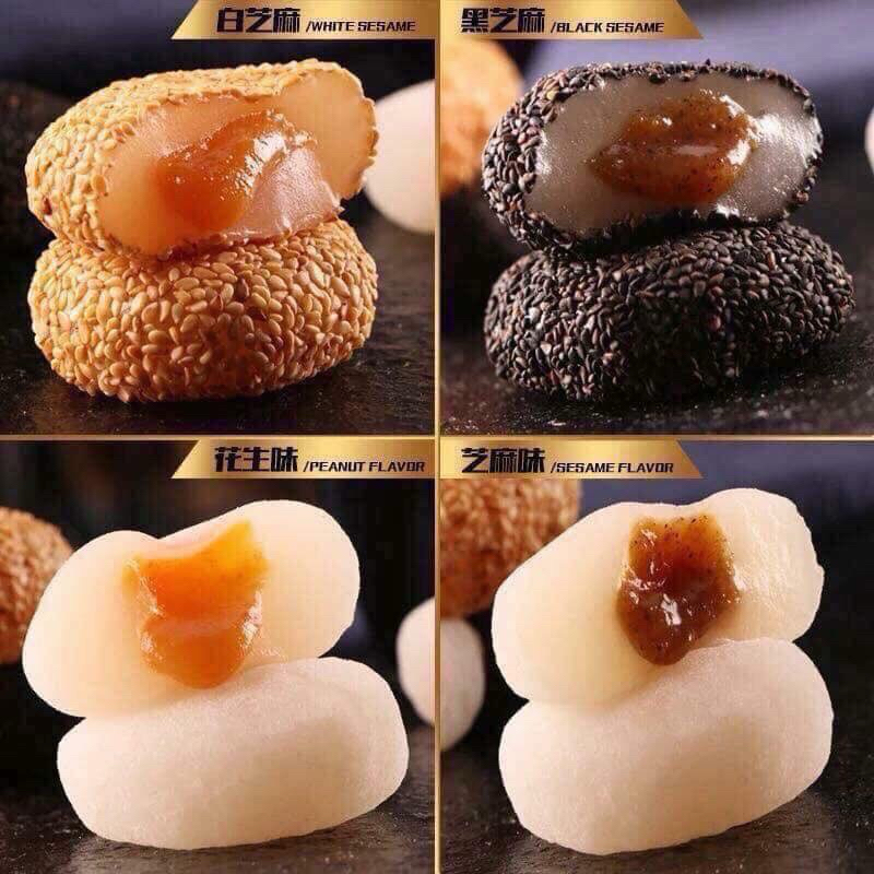 HỘP 2kg bánh mochi tròn mix vị- loại ngon date mới