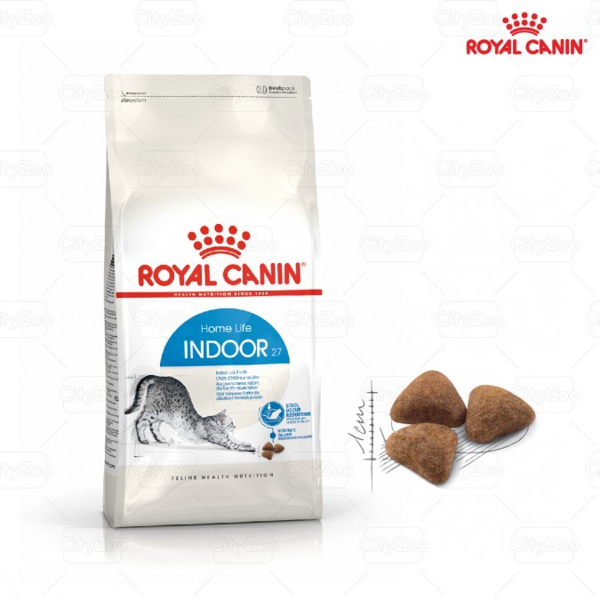 ROYAL CANIN INDOOR - THỨC ĂN KHÔ HỖ TRỢ KIỂM SOÁT CÂN NẶNG CHO MÈO TÚI TỪ 400GR ĐẾN 2KG