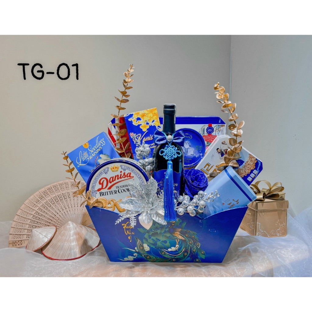 Set phụ kiện trang trí tháp bánh lễ tráp cưới, tháp bia, giỏ quà tết, - Kem Shop K368