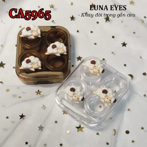 Khay đựng 2 đôi lens LUNA EYES kèm dụng cụ đeo