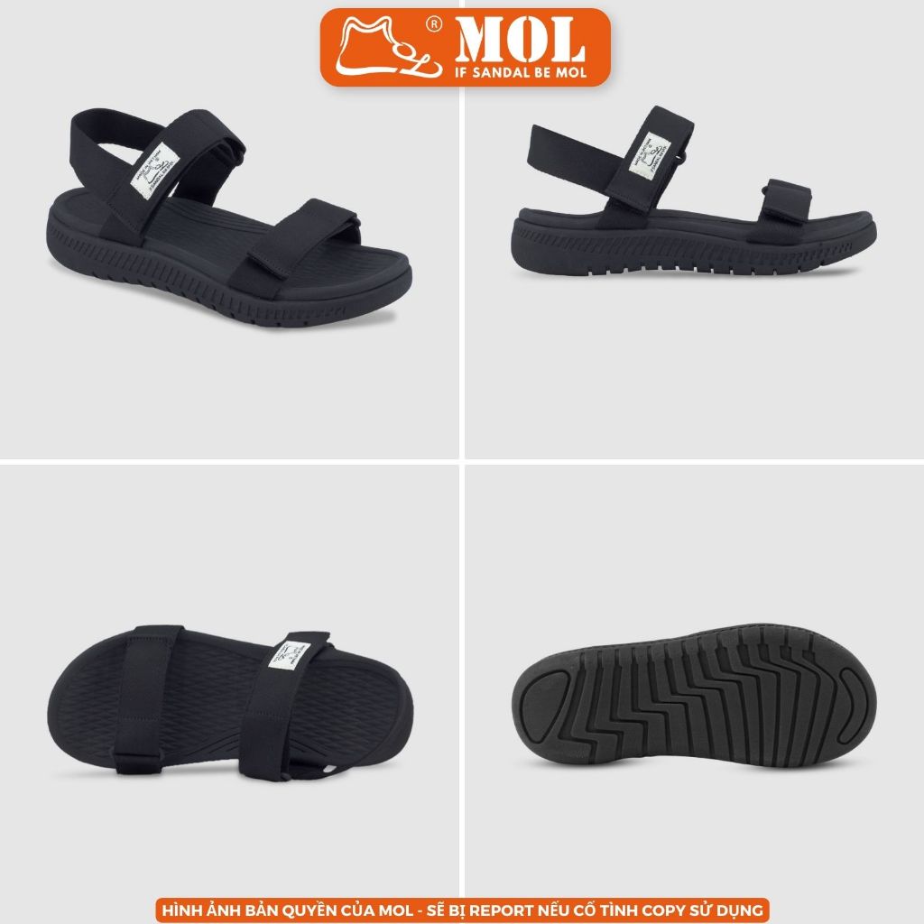 Ảnh Giày sandal Zenstep siêu nhẹ nam nữ hiệu MOL 2 quai ngang MS3 2