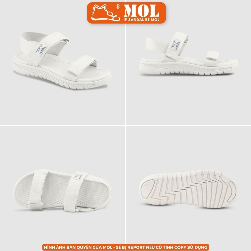 Ảnh Giày sandal Zenstep siêu nhẹ nam nữ hiệu MOL 2 quai ngang MS3 4