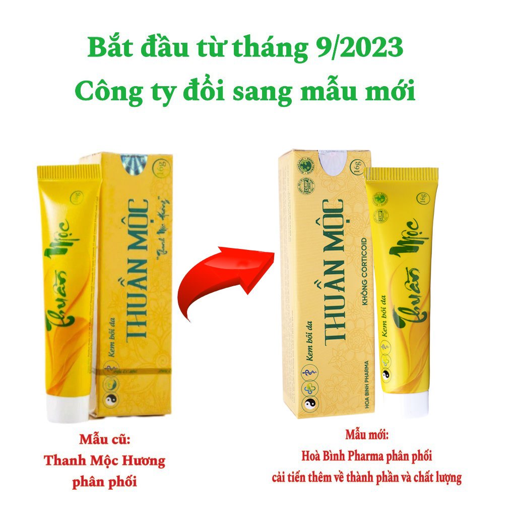 (Đã bán 49) Kem bôi da Thuần Mộc 16g Thanh Mộc Hương thành phần thiên nhiên