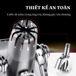 ❌GIÁ SỈ❌  Dụng Cụ Tỉa Lông Mũi Tiện Lợi Bằng Thép Không Gỉ,Dụng Cụ Bấm Lông Mũi