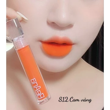 Son cam vàng son cam nude, son BeAna chính hãng, son màu cam son kem lì lâu trôi, son lì không trôi chất son mềm mịn môi