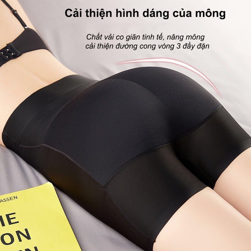 Quần độn mông nữ độn hông Vyasmile gen bụng cạp cao lên dáng tự nhiên không lộ