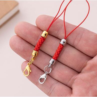 Dây đeo trang trí Tết điện thoại may mắn bình an ý nghĩa khóa càng cua