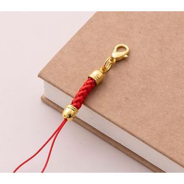 Dây đeo trang trí Tết điện thoại may mắn bình an ý nghĩa khóa càng cua